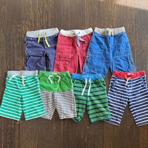 Mini Boden Colorful Kids Shorts Set